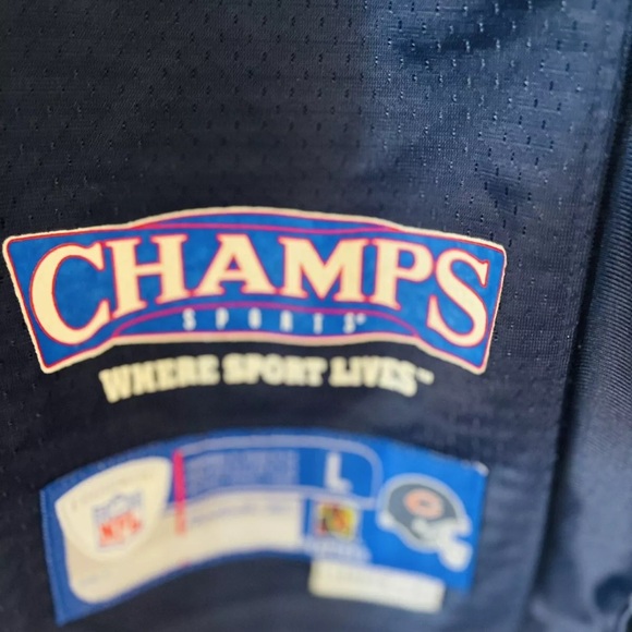 Vintage authentic chicago bears brian urlacher jersey blue size large +2 - Picture 7 of 7